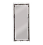 Mirrors: French Provincial Ornate Mirror - Antique Silver - Medium 70cm x 170cm