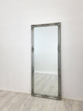 Mirrors: French Provincial Ornate Mirror - Antique Silver - Medium 70cm x 170cm