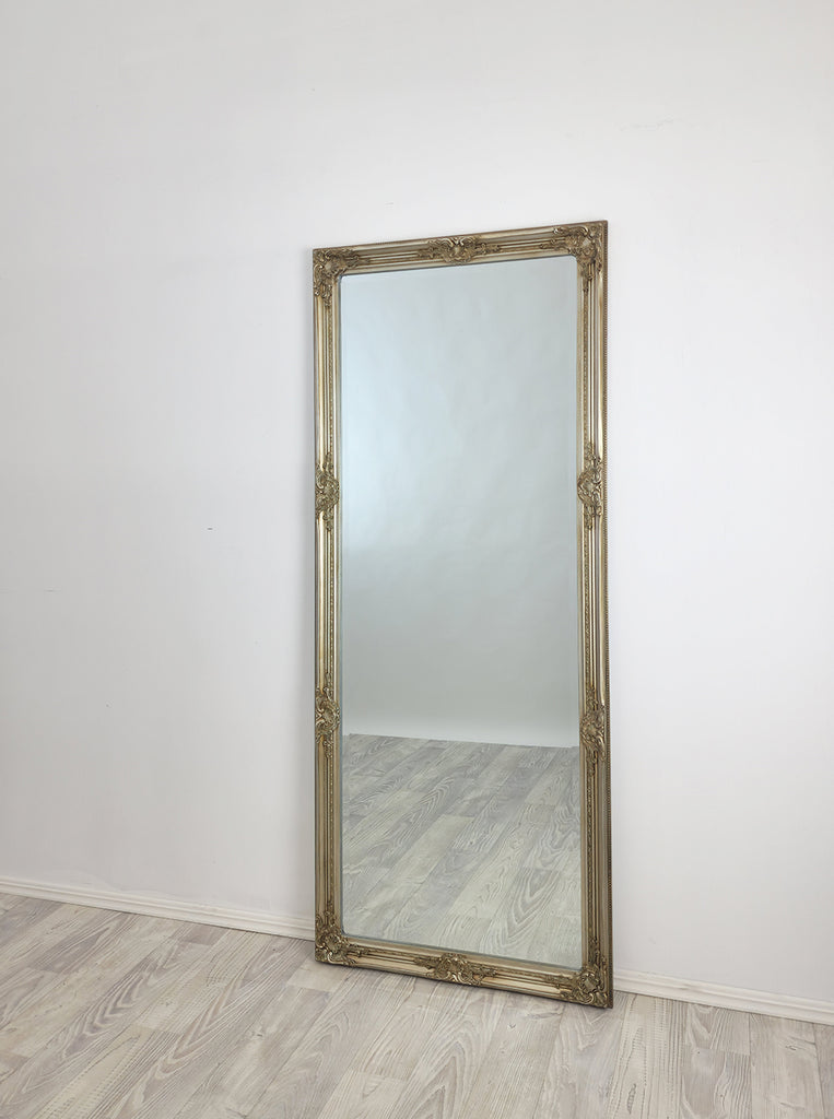Mirrors: French Provincial Ornate Mirror - Champagne - Medium 70cm x 170cm