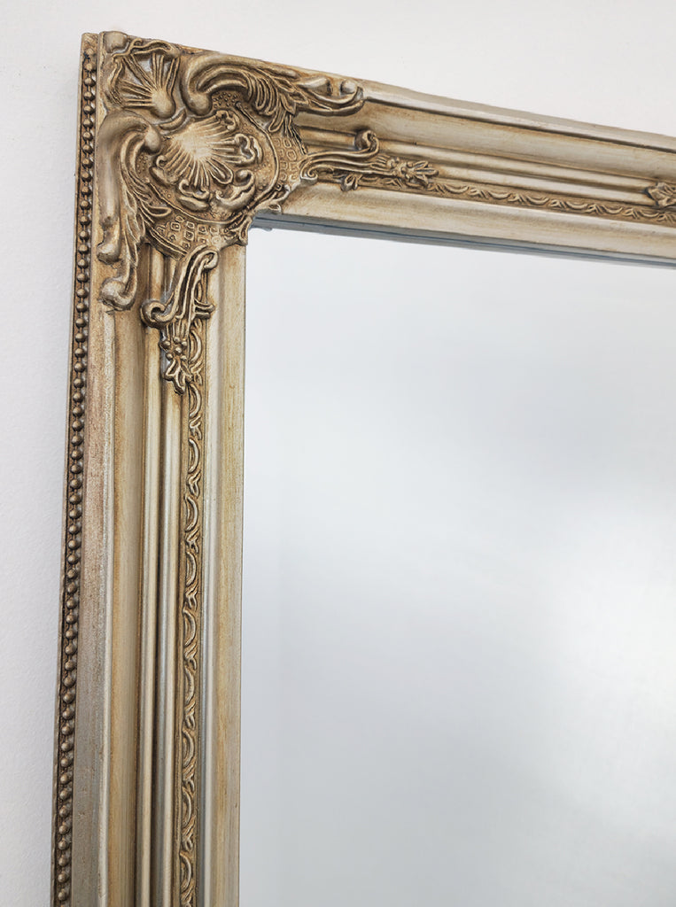 Mirrors: French Provincial Ornate Mirror - Champagne - Medium 70cm x 170cm