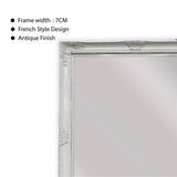 Mirrors: French Provincial Ornate Mirror - White - Medium 70cm x 170cm