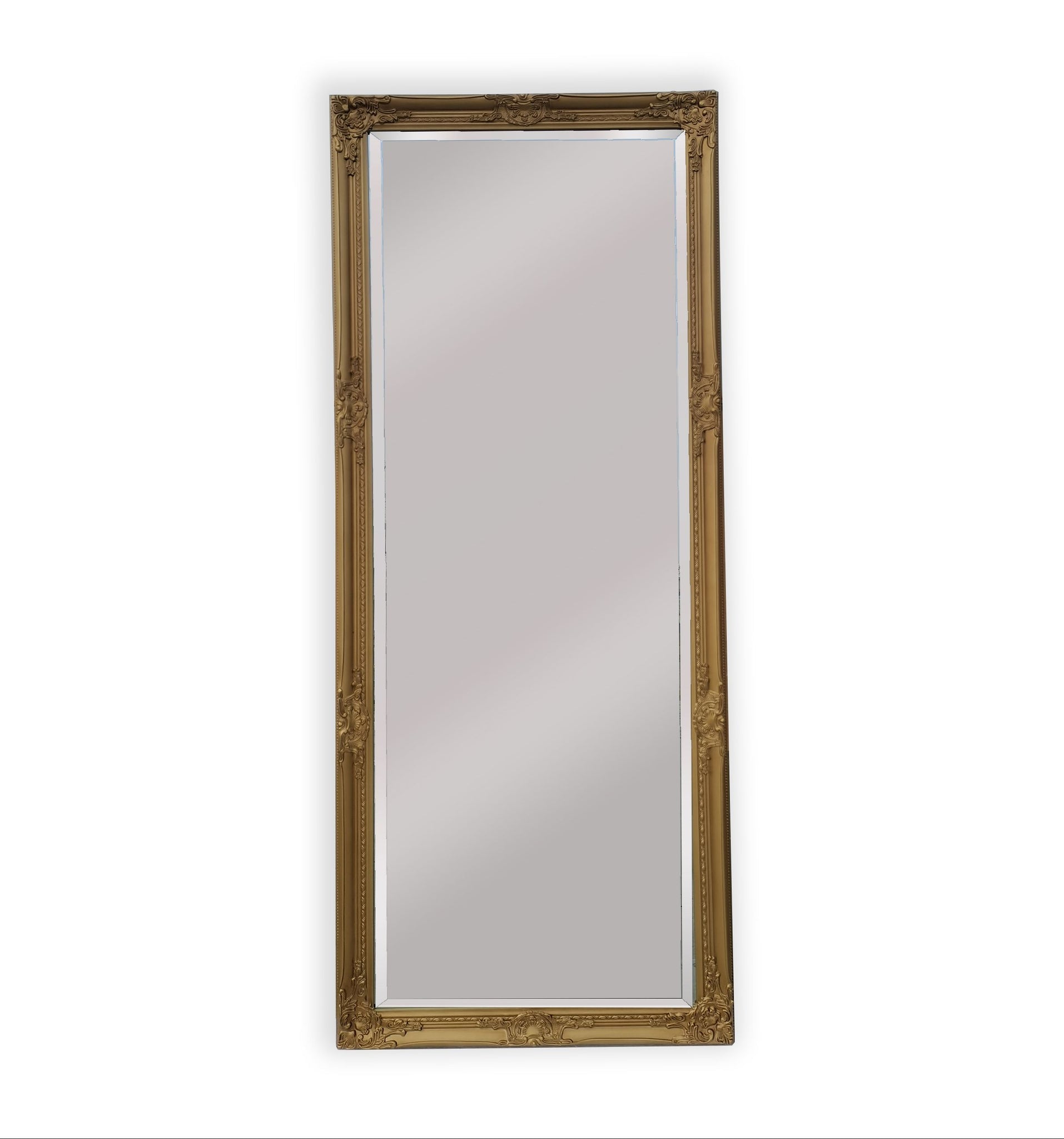 Mirrors: French Provincial Ornate Mirror - Country Gold - Medium 70cm x 170cm