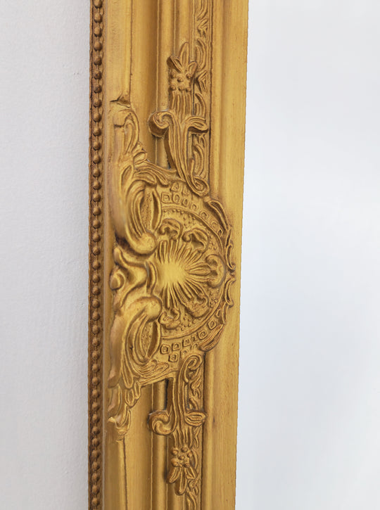 Mirrors: French Provincial Ornate Mirror - Country Gold - Medium 70cm x 170cm