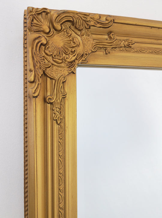 Mirrors: French Provincial Ornate Mirror - Country Gold - Medium 70cm x 170cm
