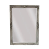 Mirrors: French Provincial Ornate Mirror - Antique Silver - Small 80cm x 110cm