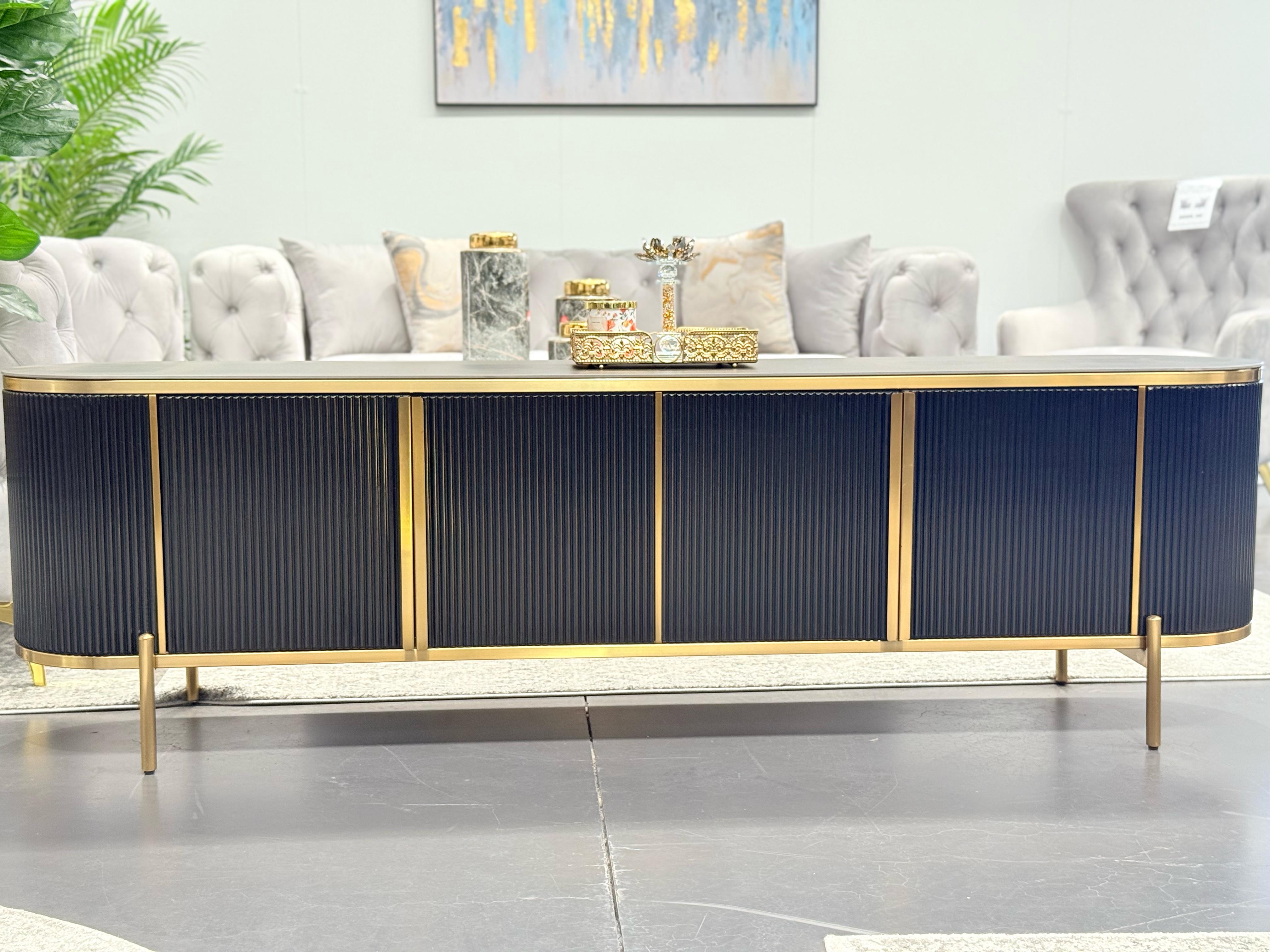TV Units: Kingsley TV unit - Black