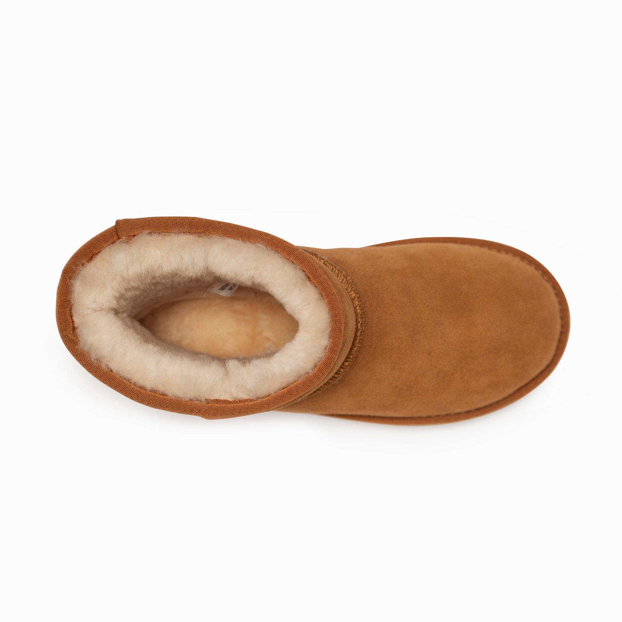 Men's Uggs & Slippers: Ugg Boots Genuine Australian Sheepskin Unisex Short Classic Suede (Chestnut, EU43)