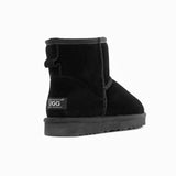 Men's Uggs & Slippers: Ugg Boots Genuine Australian Sheepskin Unisex Mini Classic Suede (Black, EU42)