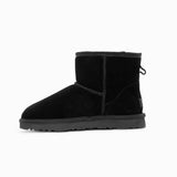 Men's Uggs & Slippers: Ugg Boots Genuine Australian Sheepskin Unisex Mini Classic Suede (Black, EU42)