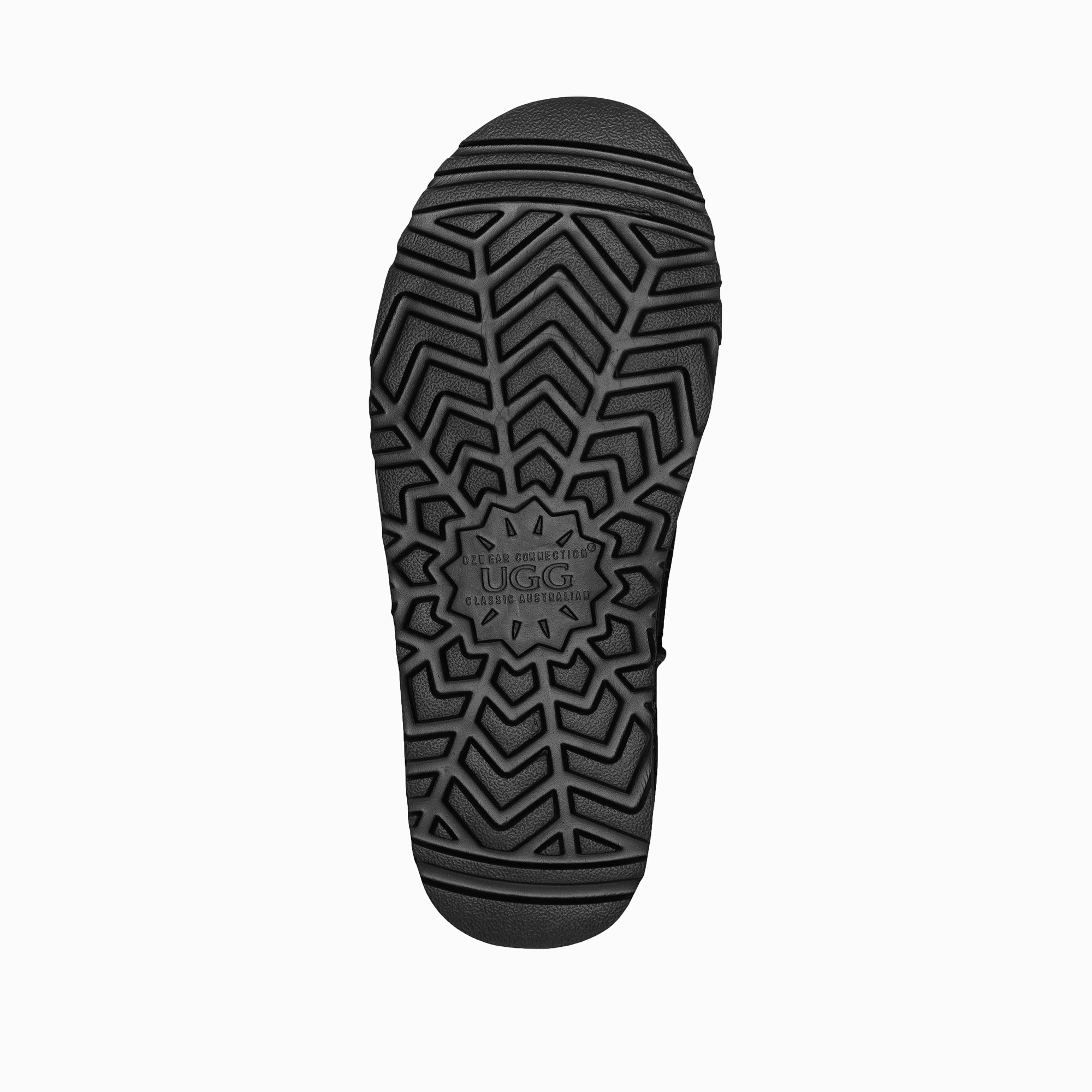 Men's Uggs & Slippers: Ugg Boots Genuine Australian Sheepskin Unisex Mini Classic Suede (Black, EU42)