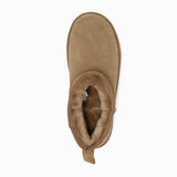 Men's Uggs & Slippers: Ugg Boots Genuine Australian Sheepskin Unisex Mini Classic Suede (Olive, EU40)