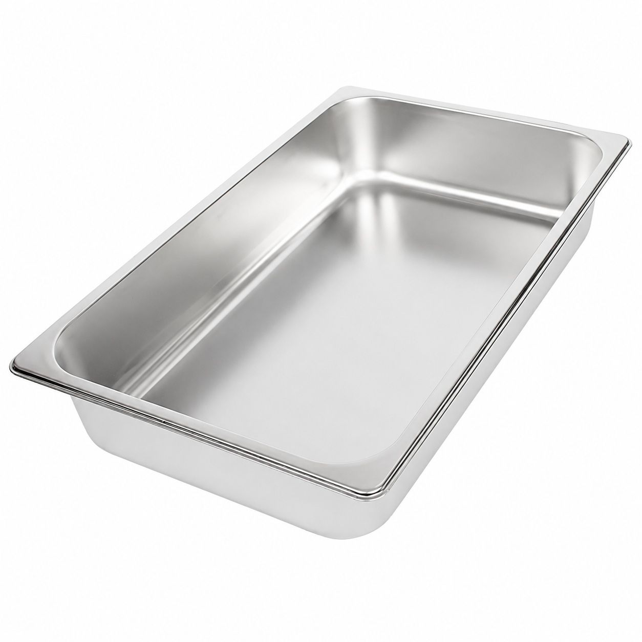 Commercial Stainless Steel GN 1/1 100mm Deep Gastronorm Bain Marie Buffet Steam Table Food Pan with Lid