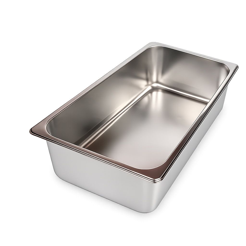 Commercial Stainless Steel GN 1/1 150mm Deep Gastronorm Bain Marie Buffet Steam Table Food Pan with Lid