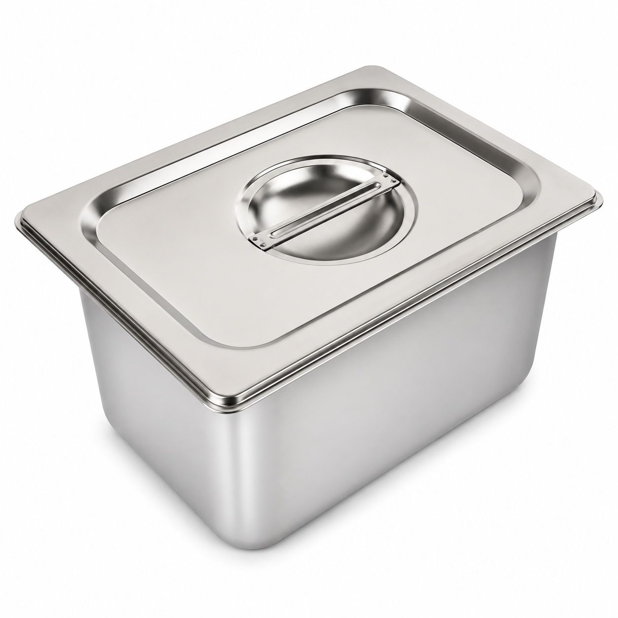 Commercial Stainless Steel GN 1/2 150mm Deep Gastronorm Bain Marie Buffet Steam Table Food Pan