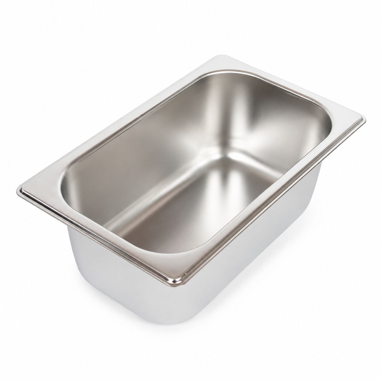 Commercial Stainless Steel GN 1/4 100mm Deep Gastronorm Bain Marie Buffet Steam Table Food Pan with Lid