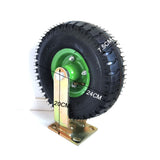 Gymnastics: 4x 10 Inch Swivel Castor Caster Pneumatic Tyres Wheels Trolley Cart Wheelbarrow