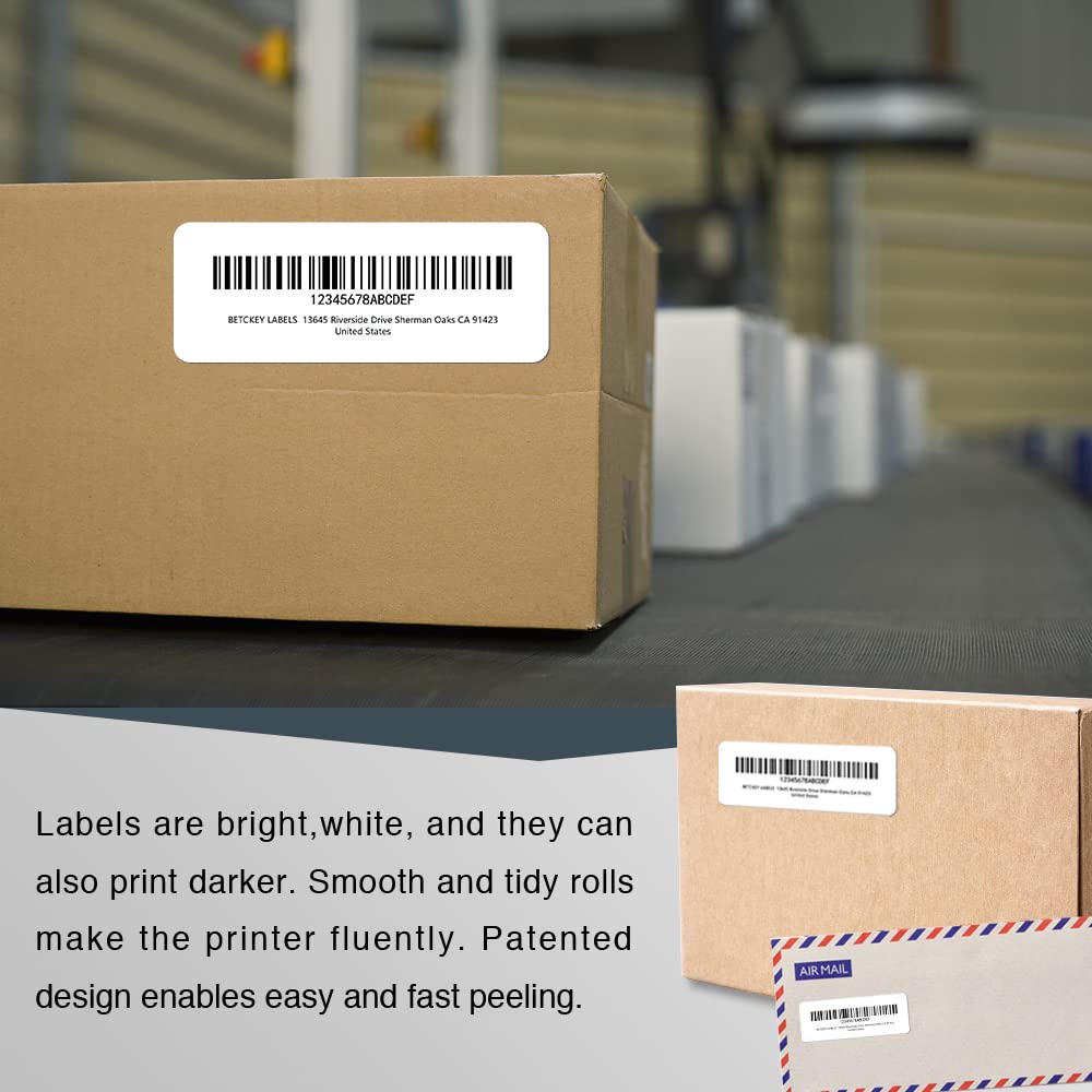 Labels: 10x Compatible Dymo 11355 SD11355 / S0722550 thermal label 19mm x 51mm 500 Per Roll for Dymo labelWriter