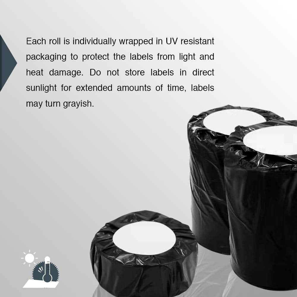 Labels: 10x Compatible Dymo 11355 SD11355 / S0722550 thermal label 19mm x 51mm 500 Per Roll for Dymo labelWriter