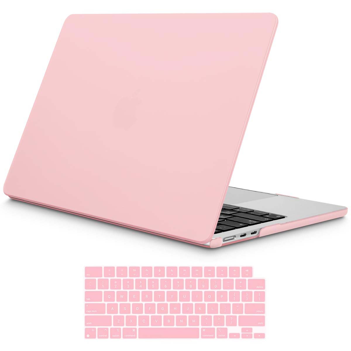 Cases & Skins: 15 inch Air 2023 MacBook Air Matte Case  A2941 M2 Chip Hard Shell Case Keyboard Cover Sold Pink
