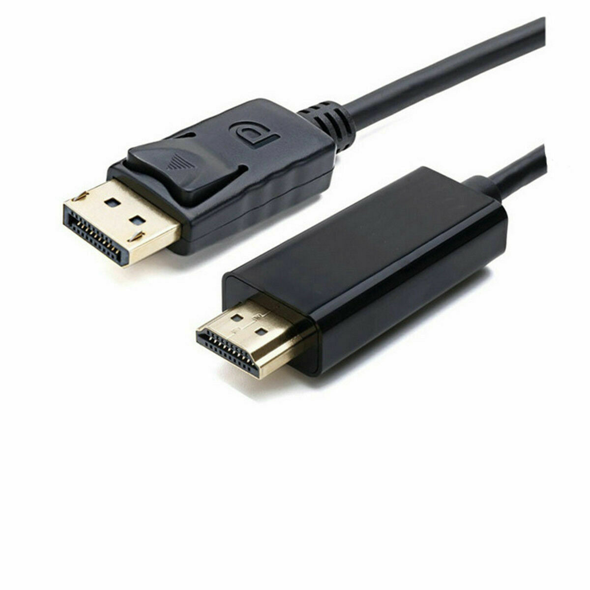 Computer Cables & Adapters: 1.8m DisplayPort Display Port DP Gold to HDMI Male Video Audio Converter Cable