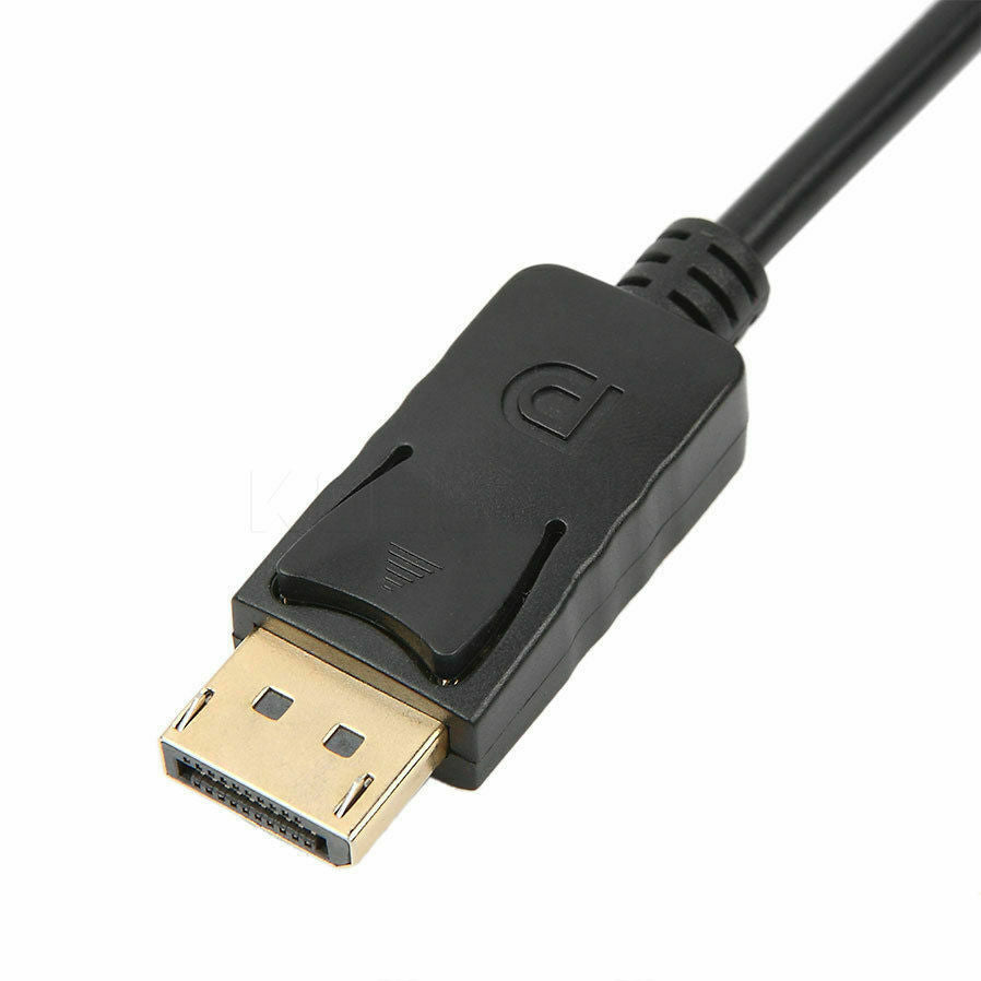 Computer Cables & Adapters: 1.8m DisplayPort Display Port DP Gold to HDMI Male Video Audio Converter Cable