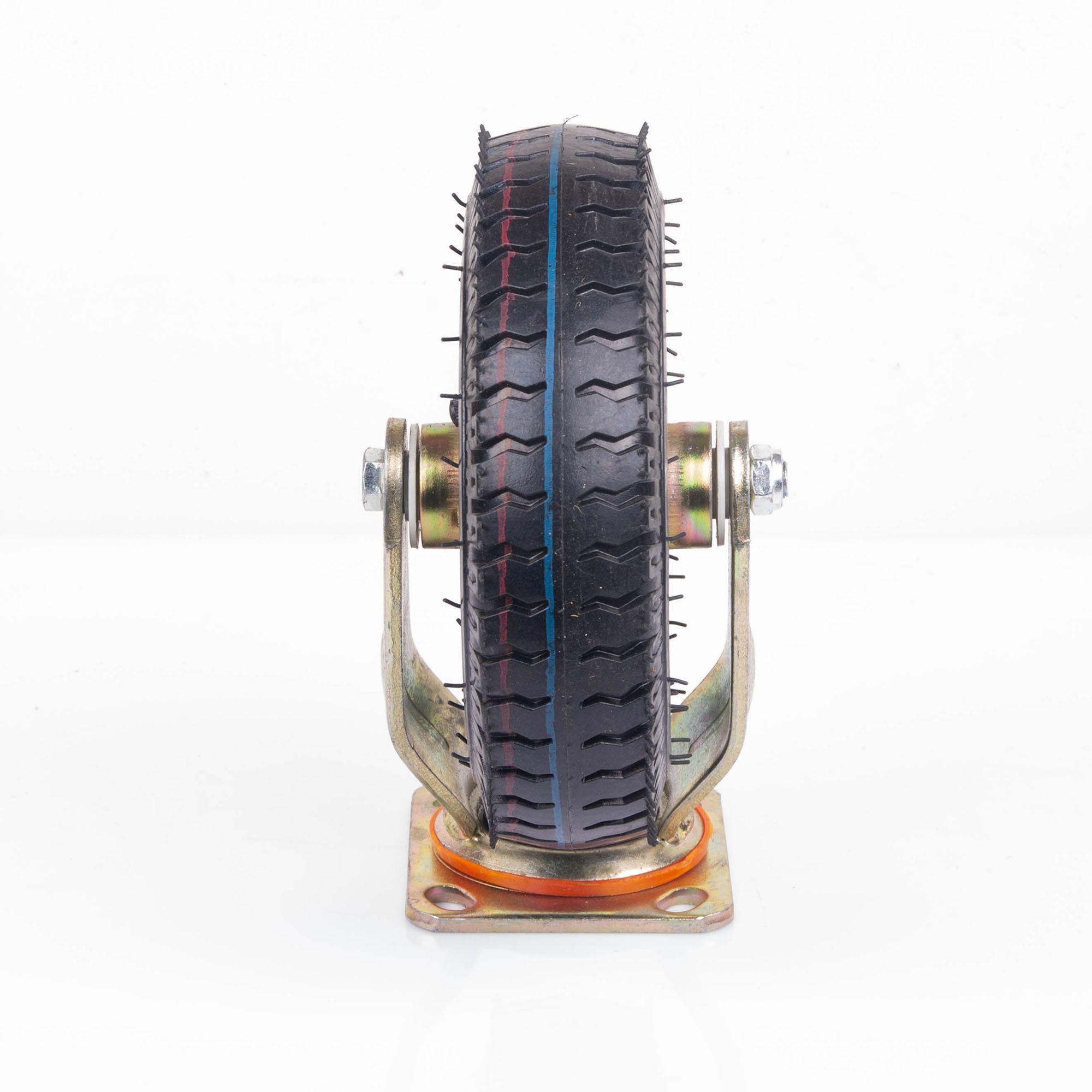 Gymnastics: 8 Inch Swivel Castor Caster Pneumatic Tyres Tyre Wheels Trolley Cart Wheelbarrow