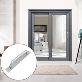 Buffets & Sideboards: Barn Door Handle Sliding Pull Cabinet Door Handles Drawer knobs Kitchen Handles Silver