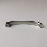 Kitchen & Bathroom DIY: Brushed Nickel Kitchen Door Cabinet Drawer Handle Pulls 128MM