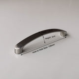 Kitchen & Bathroom DIY: Brushed Nickel Kitchen Door Cabinet Drawer Handle Pulls 128MM