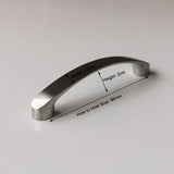 Door Hardware: Brushed Nickel Kitchen Door Cabinet Drawer Handle Pulls 96MM