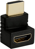 TVs & Accessories: Right Angle 270 Degree HDMI Male to Female Plug Play Connector Adapter joiner