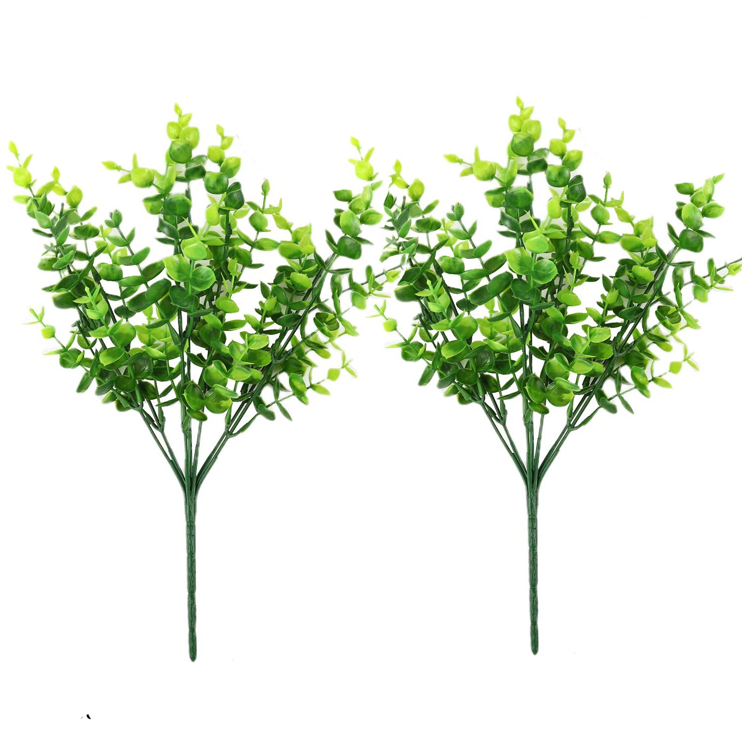 Calendars, Organisers & Planners: 2 Pack Fake Plants Faux Artificial Eucalyptus Plants Home Garden Window Office Wedding Decoration