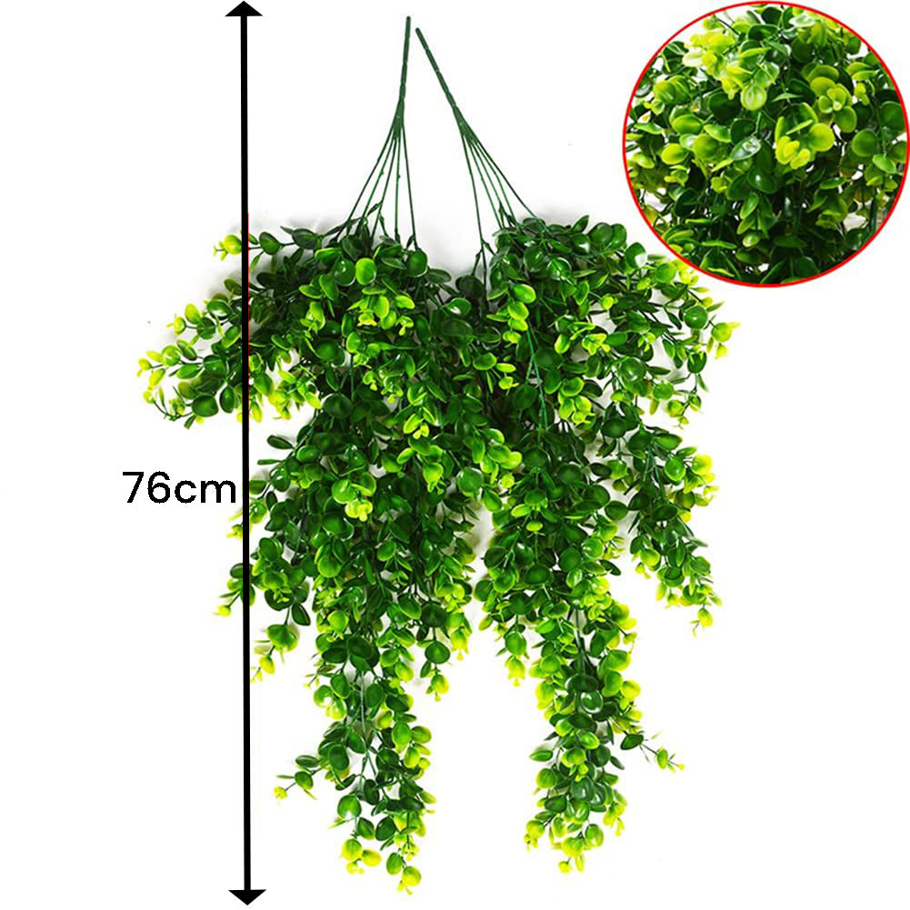 Calendars, Organisers & Planners: 2 Pack 76cm Artificial Eucalyptus Plants Fake Plants FauxHome Garden Window Office Wedding Decoration