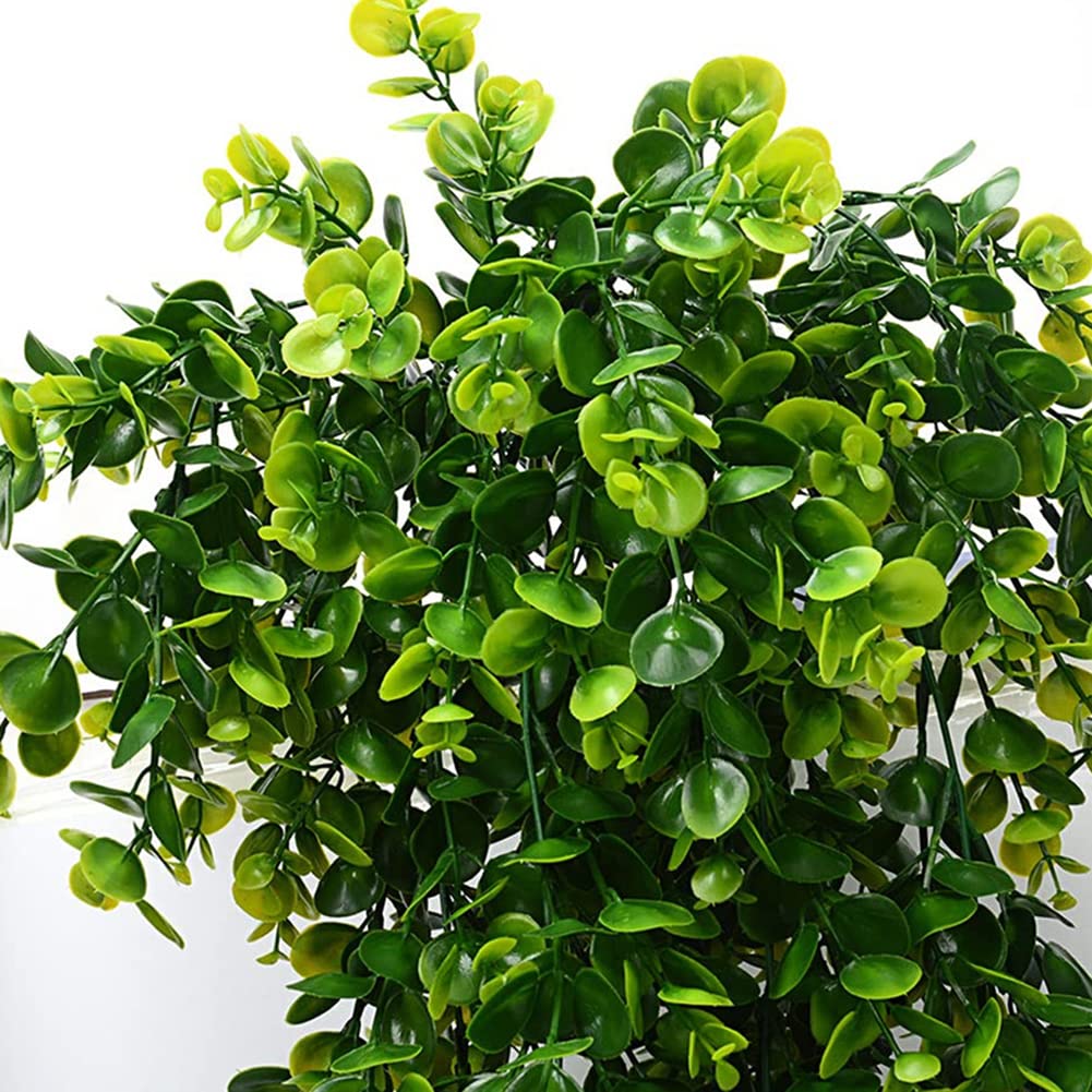 Calendars, Organisers & Planners: 2 Pack 76cm Artificial Eucalyptus Plants Fake Plants FauxHome Garden Window Office Wedding Decoration