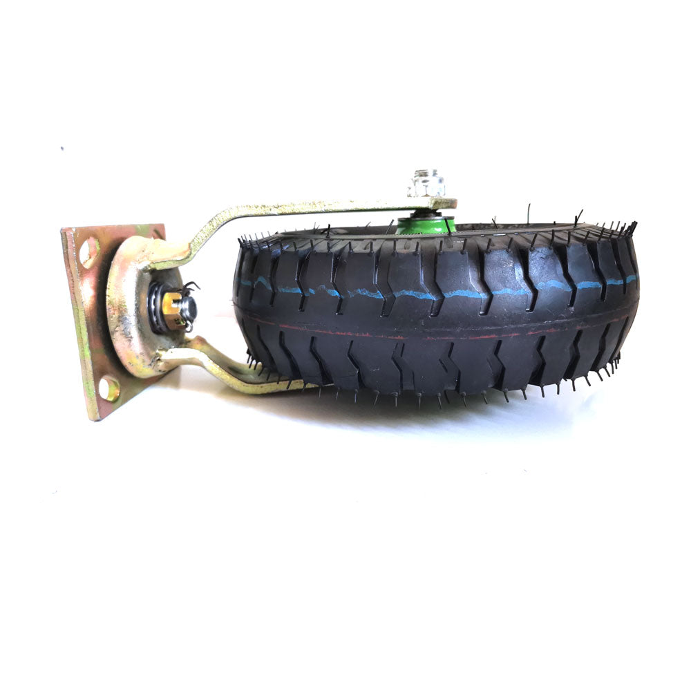 Gymnastics: 10Inch Swivel Castor Caster Pneumatic Tyres Tyre Wheels Trolley Cart Wheelbarrow