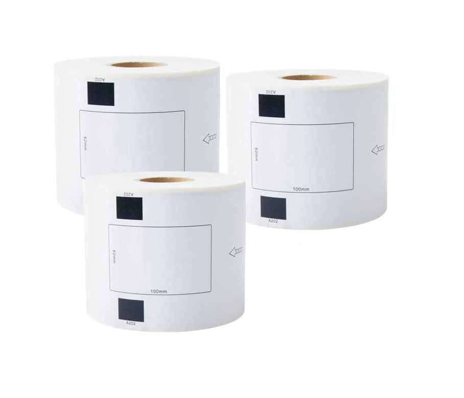 Automotive Repair & Speciality Tools: 3X DK11202 DK 11202 Thermal Labels For Brother QL500 QL 560 570 580N 1060N ETC