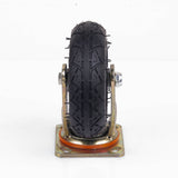 Gymnastics: 4x 6 Inch Castor Caster 2x swivel 2x fixed Pneumatic Tyres Wheels  Trolley Cart Wheelbarrow