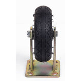 Gymnastics: 4x 6 Inch Castor Caster 2x swivel 2x fixed Pneumatic Tyres Wheels  Trolley Cart Wheelbarrow