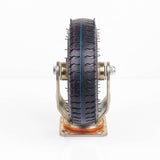 Gymnastics: 4x 8 Inch Castor Caster 2x swivel 2x fixed Pneumatic Tyres Wheels  Trolley Cart Wheelbarrow