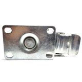 Utility Trolleys: 4x 3" Heavy Duty Industrial 2x Swivel Brake + 2x fixed Caster Wheel Wheels Castor 500KG Trolley