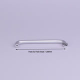 Kitchen & Bathroom DIY: Aluminium Kitchen Cabinet Handles Drawer Bar Handle Pull 128mm