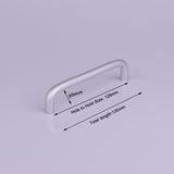 Kitchen & Bathroom DIY: Aluminium Kitchen Cabinet Handles Drawer Bar Handle Pull 128mm