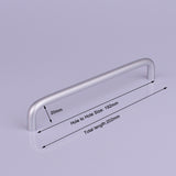 Kitchen & Bathroom DIY: Aluminium Kitchen Cabinet Handles Drawer Bar Handle Pull 192mm