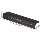 Kitchen & Bathroom DIY: Aluminum Kitchen Cabinet Bar Handles  Drawer Handle Pull black hole to hole 96mm