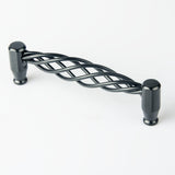 Kitchen & Bathroom DIY: Iron-nickel alloy Kitchen Door Cabinet Drawer Handle Pulls 128mm