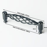 Kitchen & Bathroom DIY: Iron-nickel alloy Kitchen Door Cabinet Drawer Handle Pulls 128mm