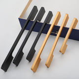 Kitchen & Bathroom DIY: Slim Design Kitchen Cabinet Handles Drawer Bar Handle Pull Black 320MM