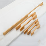 Kitchen & Bathroom DIY: Slim Design Kitchen Cabinet Handles Drawer Bar Handle Pull Gold 160MM