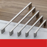 Door Hardware: Brushed Nickel Kitchen Door Cabinet Drawer Handle Pulls 96MM