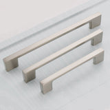 Door Hardware: Brushed Nickel Kitchen Door Cabinet Drawer Handle Pulls 96MM